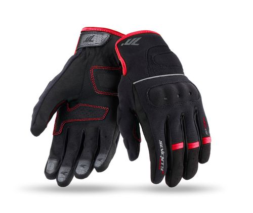 GUANTE SD-C54 VERAN URBAN HOM NGR/ROJ