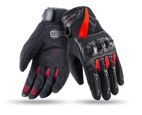 GUANTE SD-N14 VERANO NAKED HOM NG/ROJ